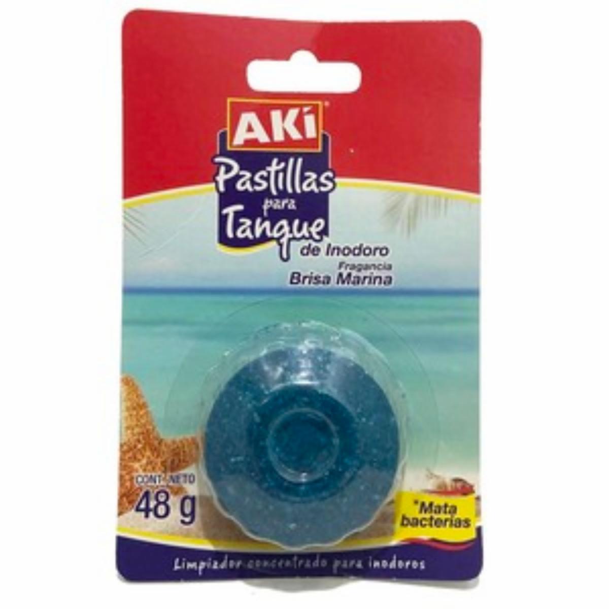 Pastilla Para Tanque Brisa Marina AKÍ 48 G