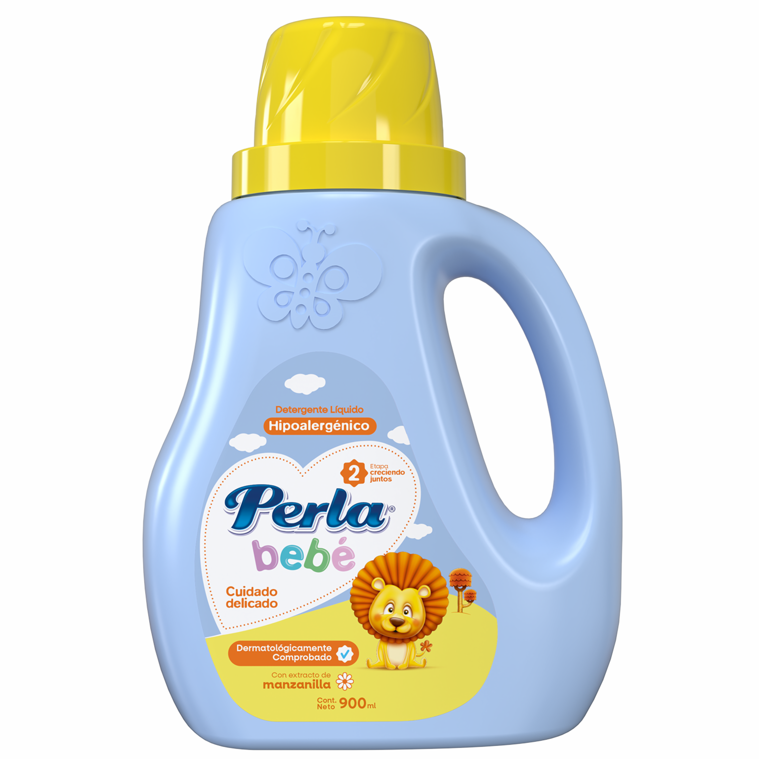 Detergente Líquido De Manzanilla Para Bebé PERLA 900 Ml