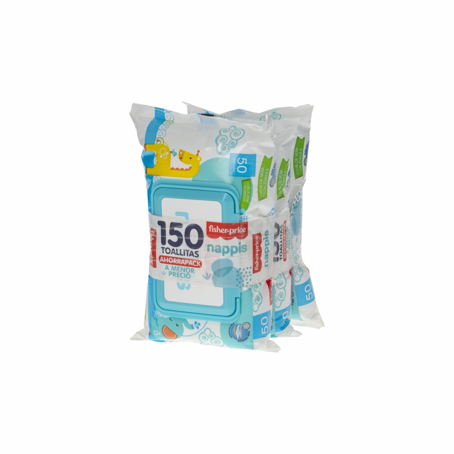Pañitos Húmedos Para Bebé NAPPIS 250 Uds