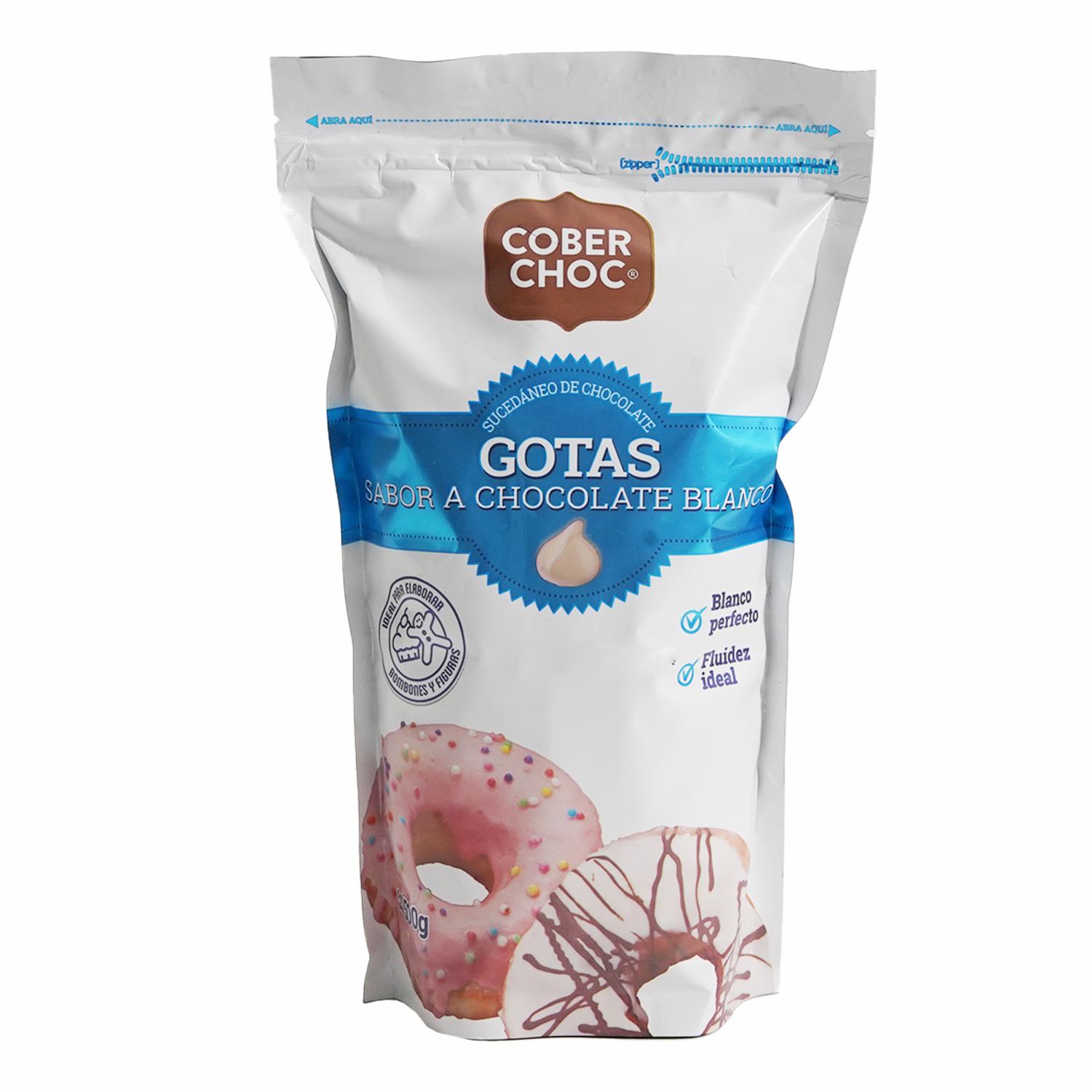 Gotitas De Chocolate Blanco COBERCHOC 500 G