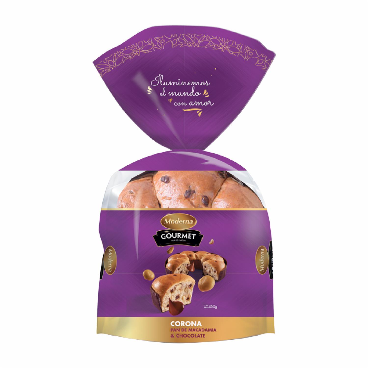 Pan De Pascua De Macadamia MODERNA 450 G