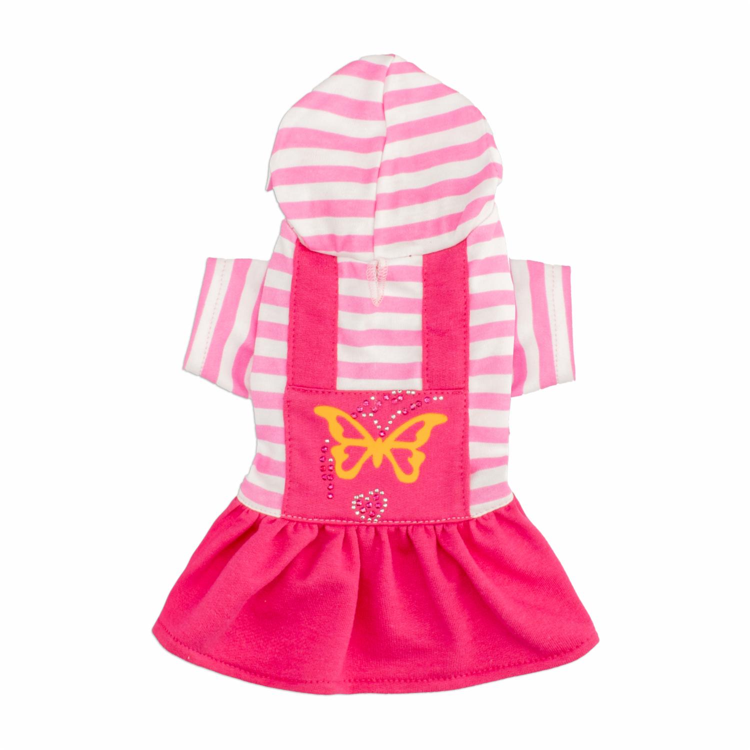 Ropa Para Perros Vestido Rayita THE PET FACTORY Talla Extra Extra Pequeño