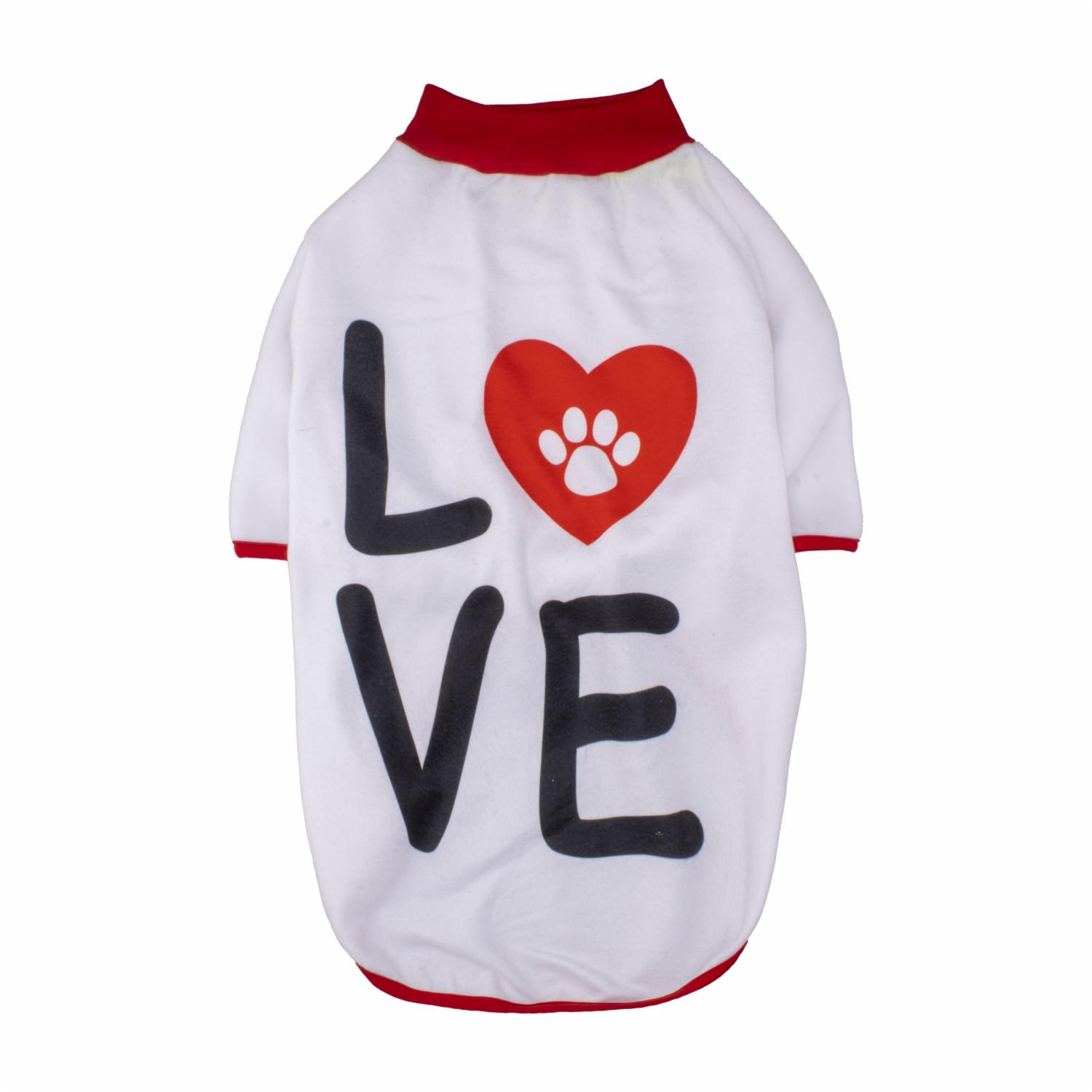 Ropa Para Perros Pj Diseño Love THE PET FACTORY Talla Extra Grande