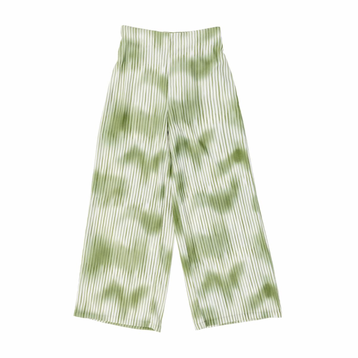 Pantalón De Dama Ancho Verde ADLIB