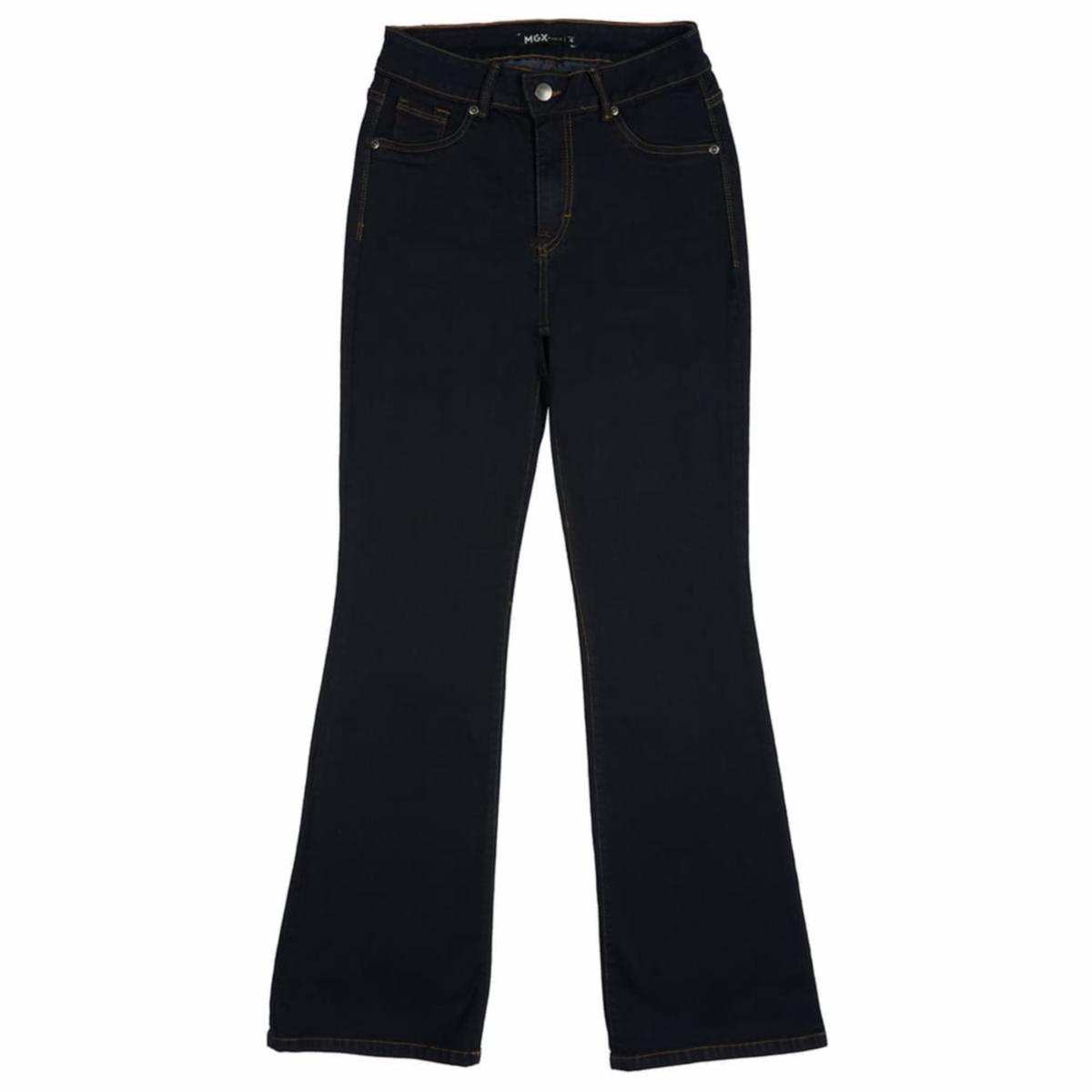 Jean Kick Boot Azul Oscuro MGX BASIC