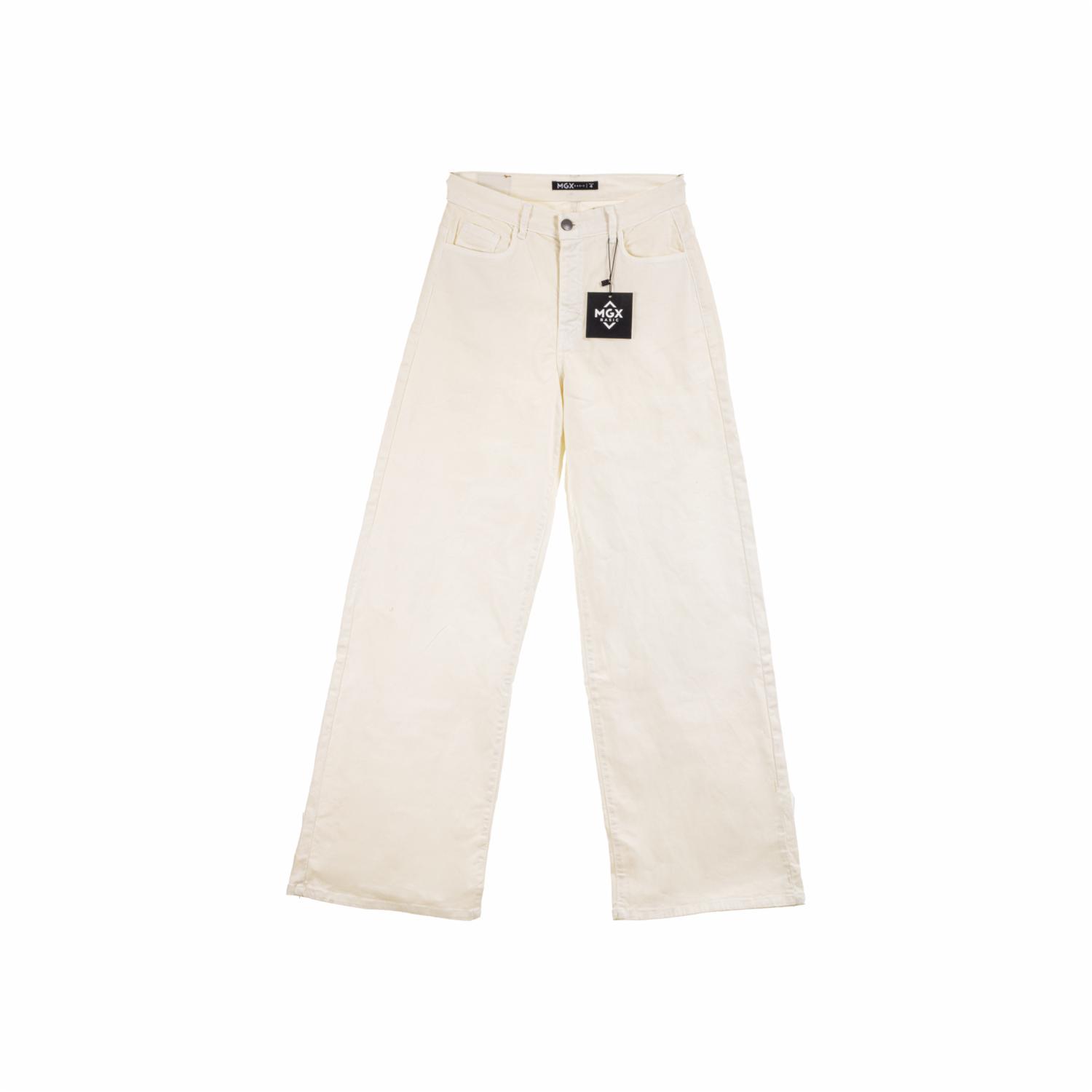 Jean Wide Leg Crudo MGX BASIC
