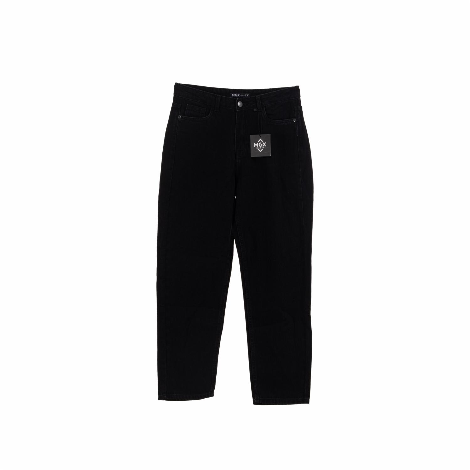 Jean Dama Índigo Negro MGX BASIC
