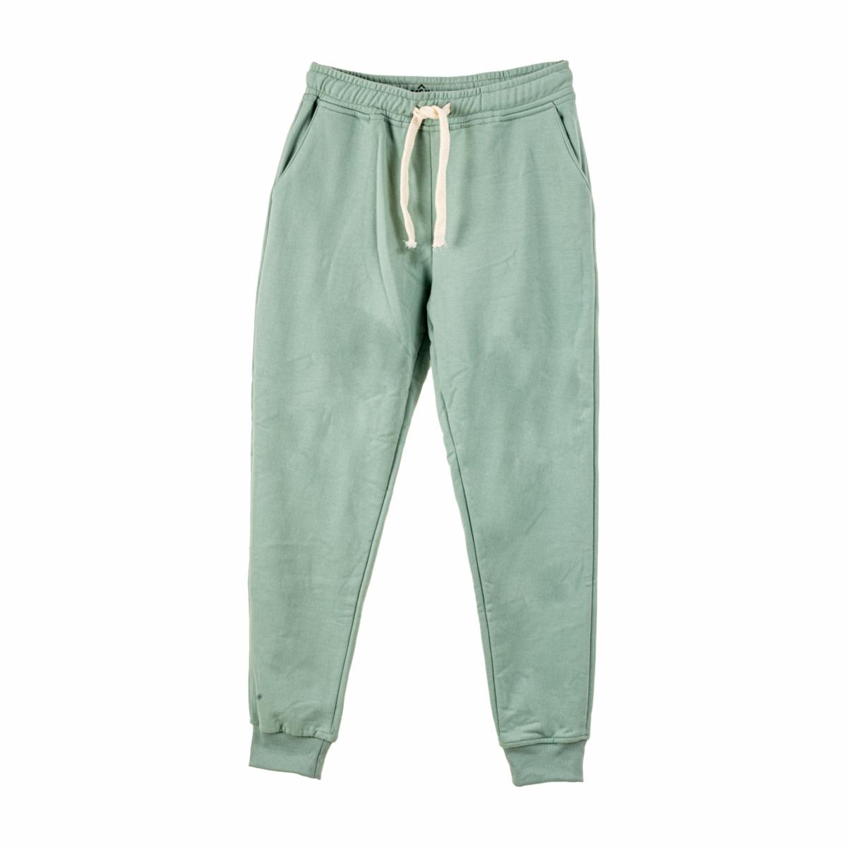 Jogger Dama Fleece Verde Claro MGX BASIC