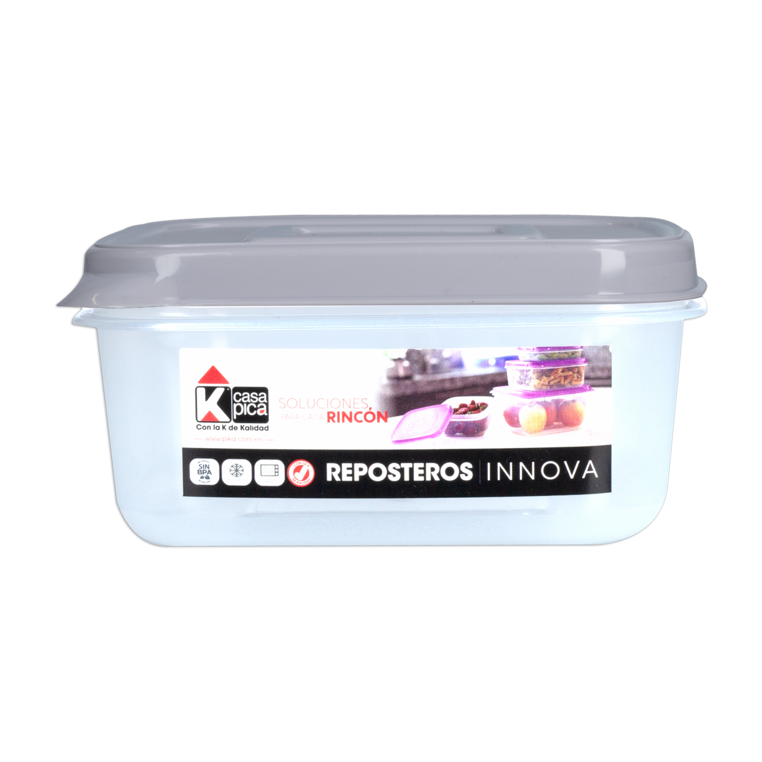 Repostero Modelo Innova Color Gris CASA PICA Unidad