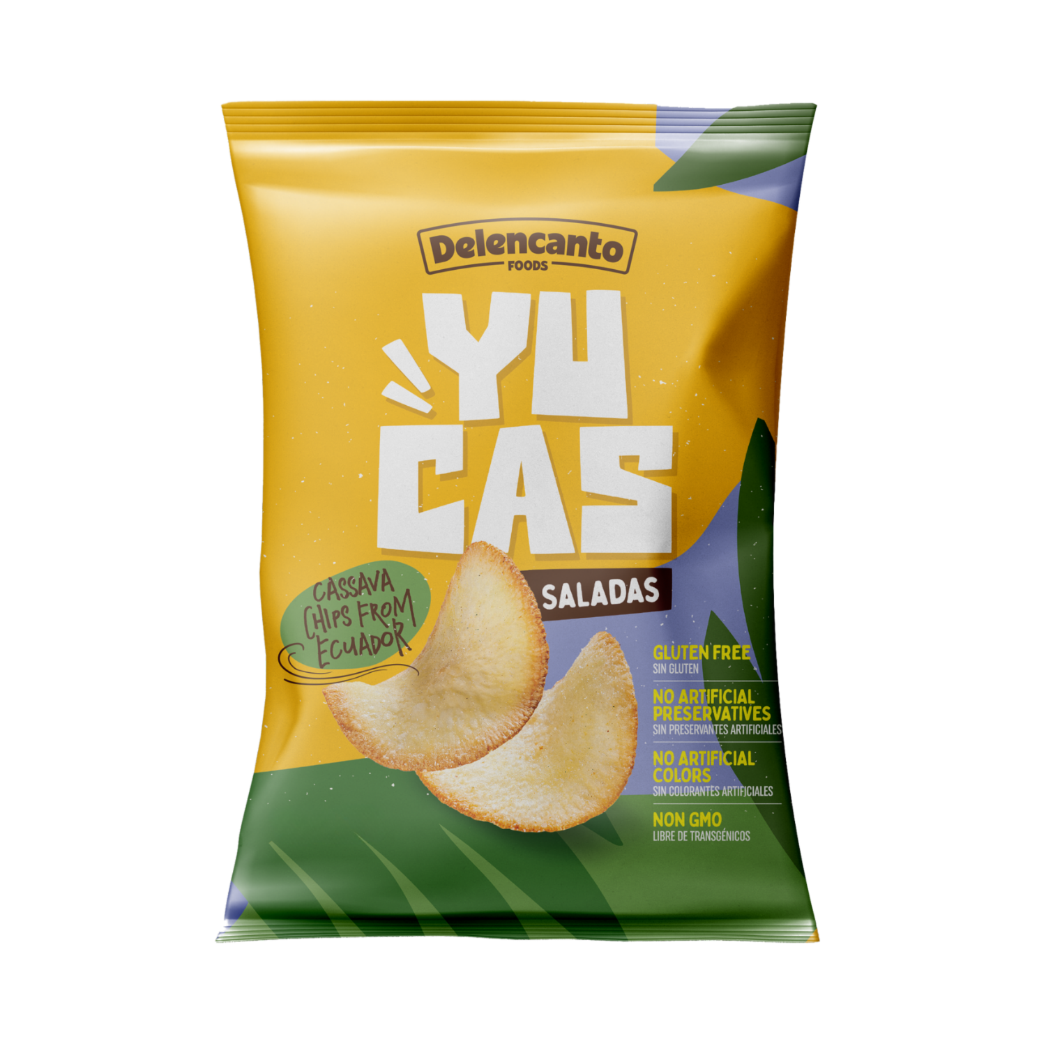 Chips De Yuca Frita Con Sal YUCAS 112 G