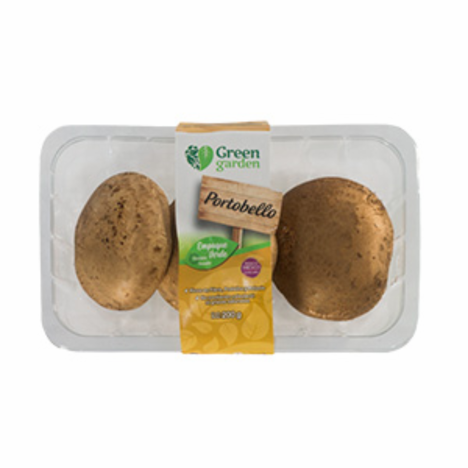 Champiñón Portobello GREEN GARDEN 200 G