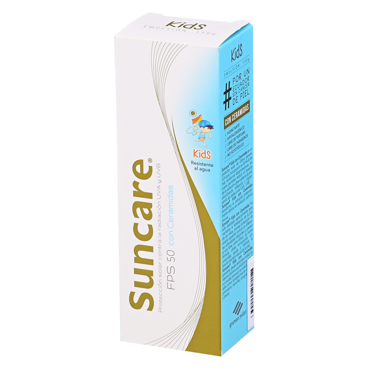 Protector Solar Infantil Kids Con Ceramidas SUNCARE 150 G