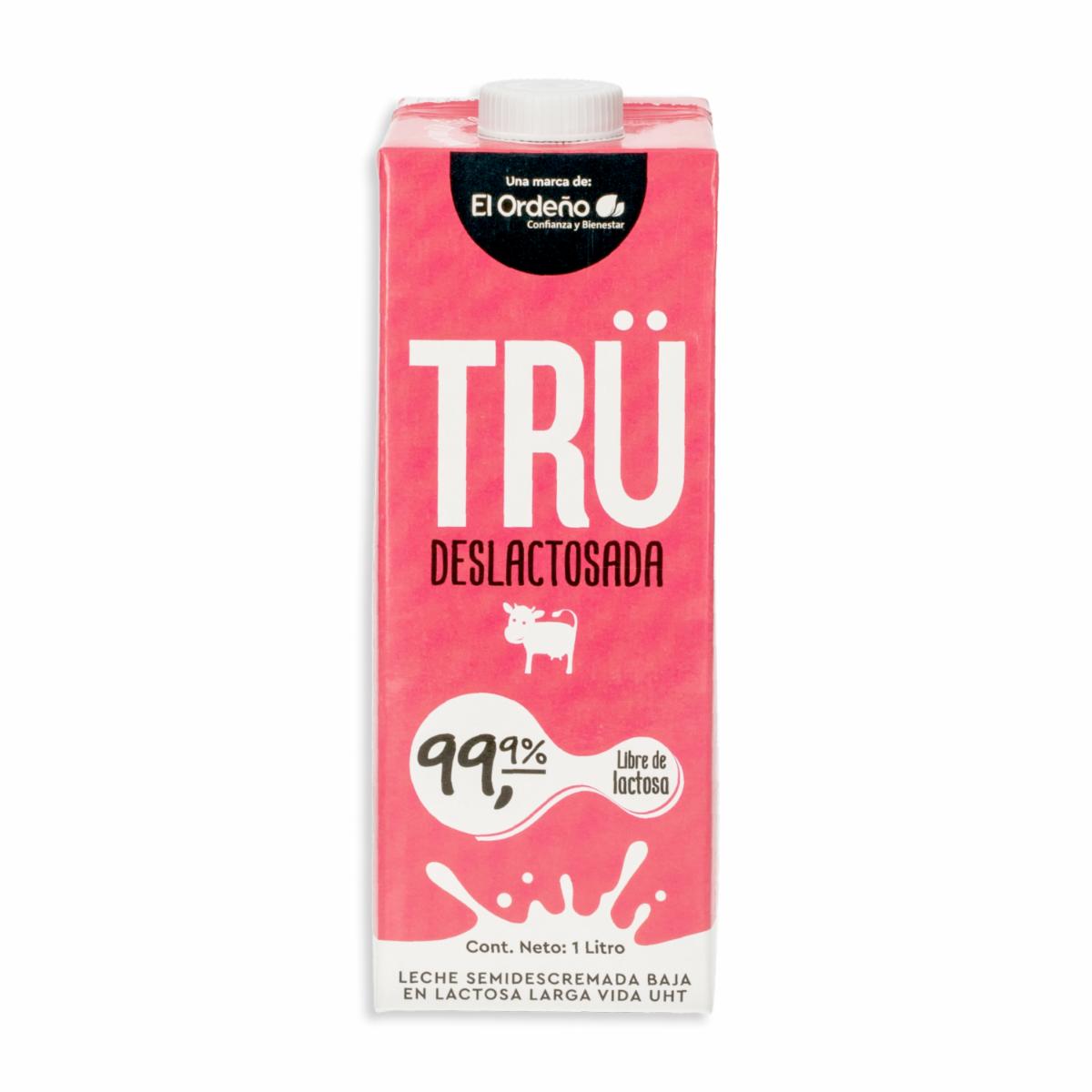 Leche Deslactosada Larga Vida UHT TRÜ 1 Litro