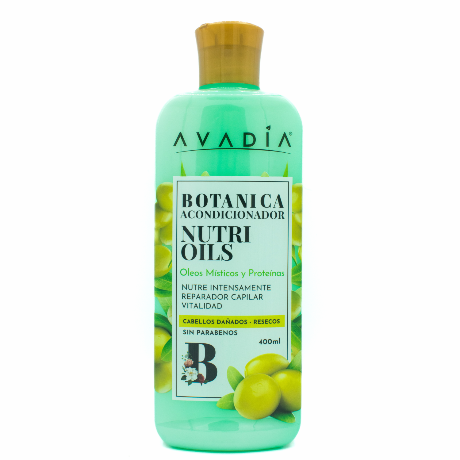 Acondicionador De Cabello Botánica Nutri Oils Nutre AVADÍA 400 Ml