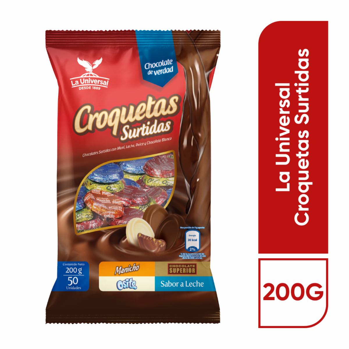 Croquetas Surtidas LA UNIVERSAL X 40 Uds