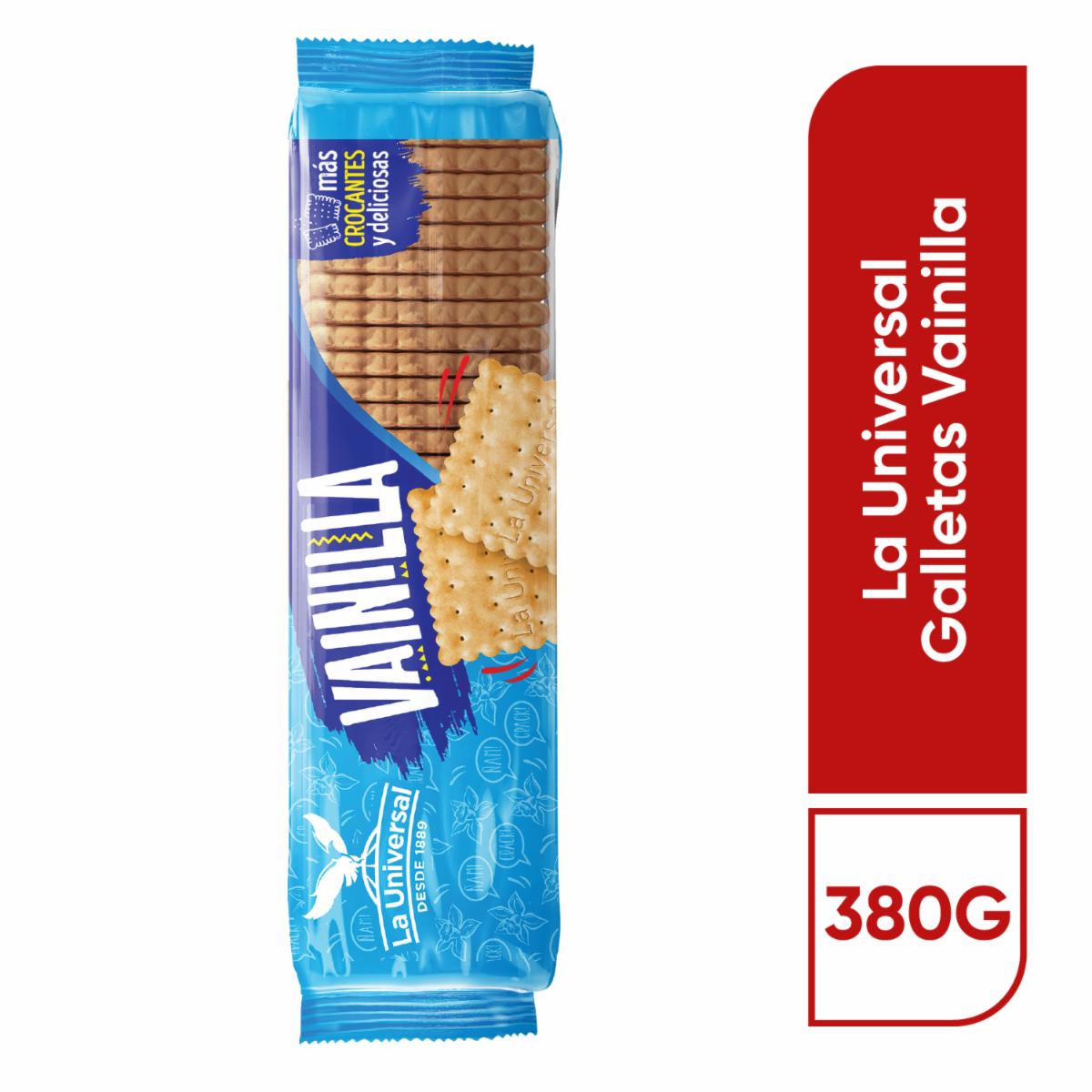 Galletas De Vainilla LA UNIVERSAL 380 G
