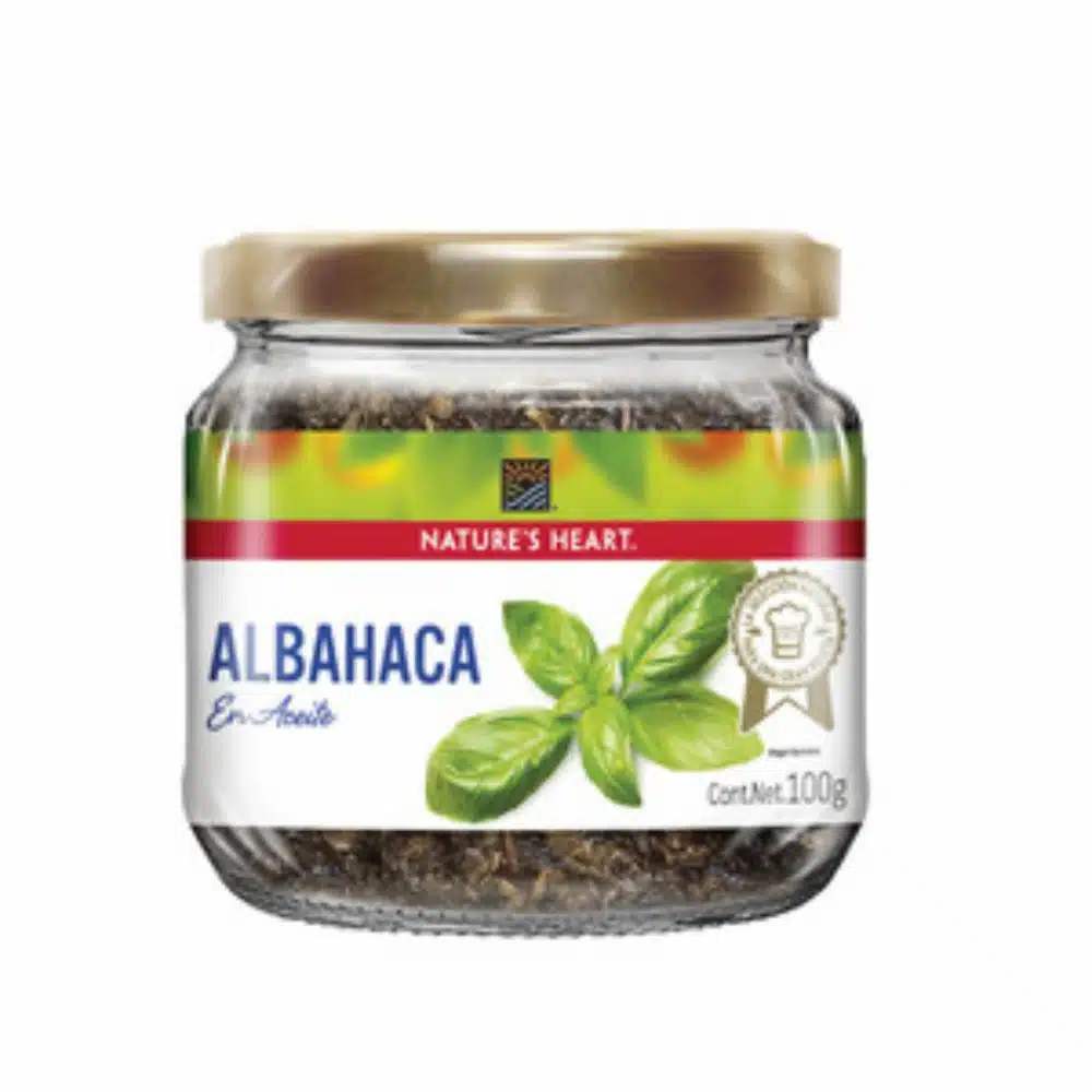 Albahaca En Aceite NATURE´S HEART 100 G