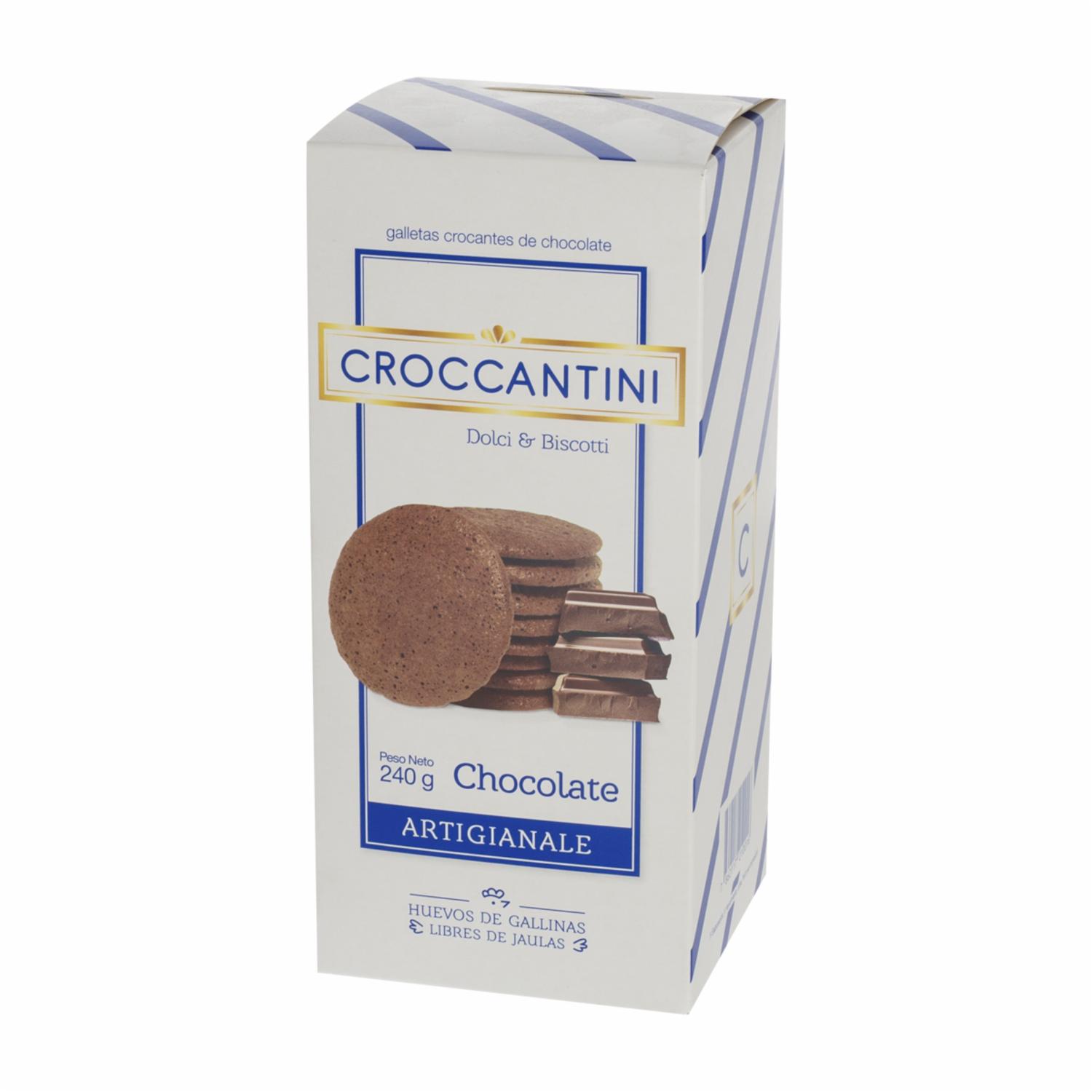 Galleta Crocante Chocolate CROCCANTINI 240 G