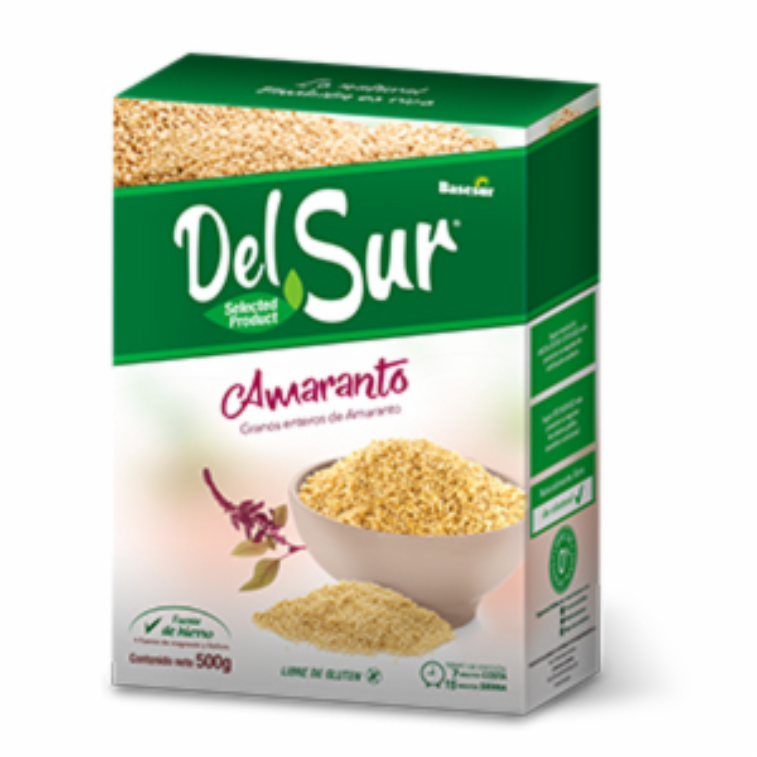 Amaranto Grano Entero DEL SUR Funda