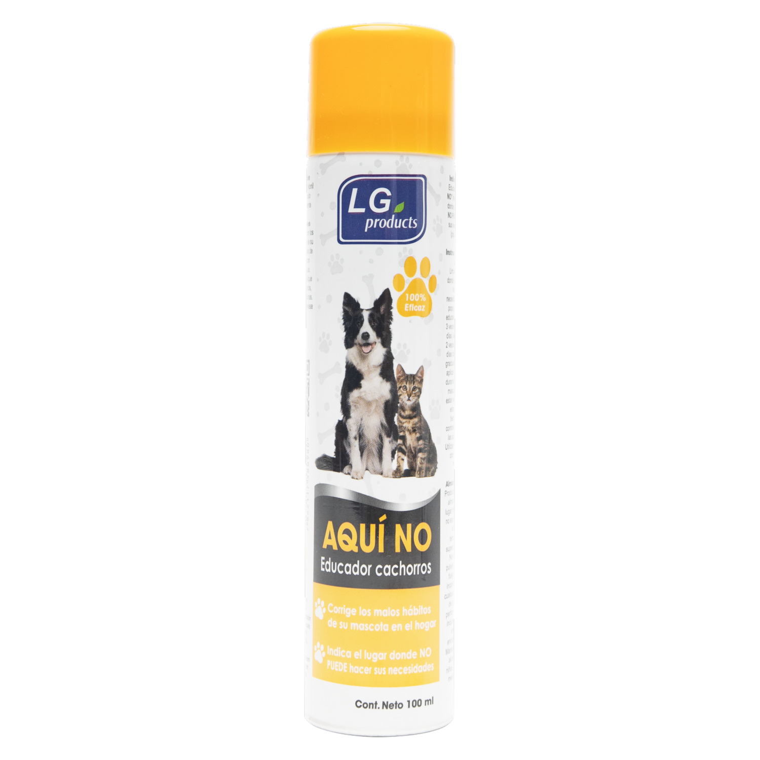 Educador Para Mascotas De Aquí No LG PRODUCTS 100 Ml