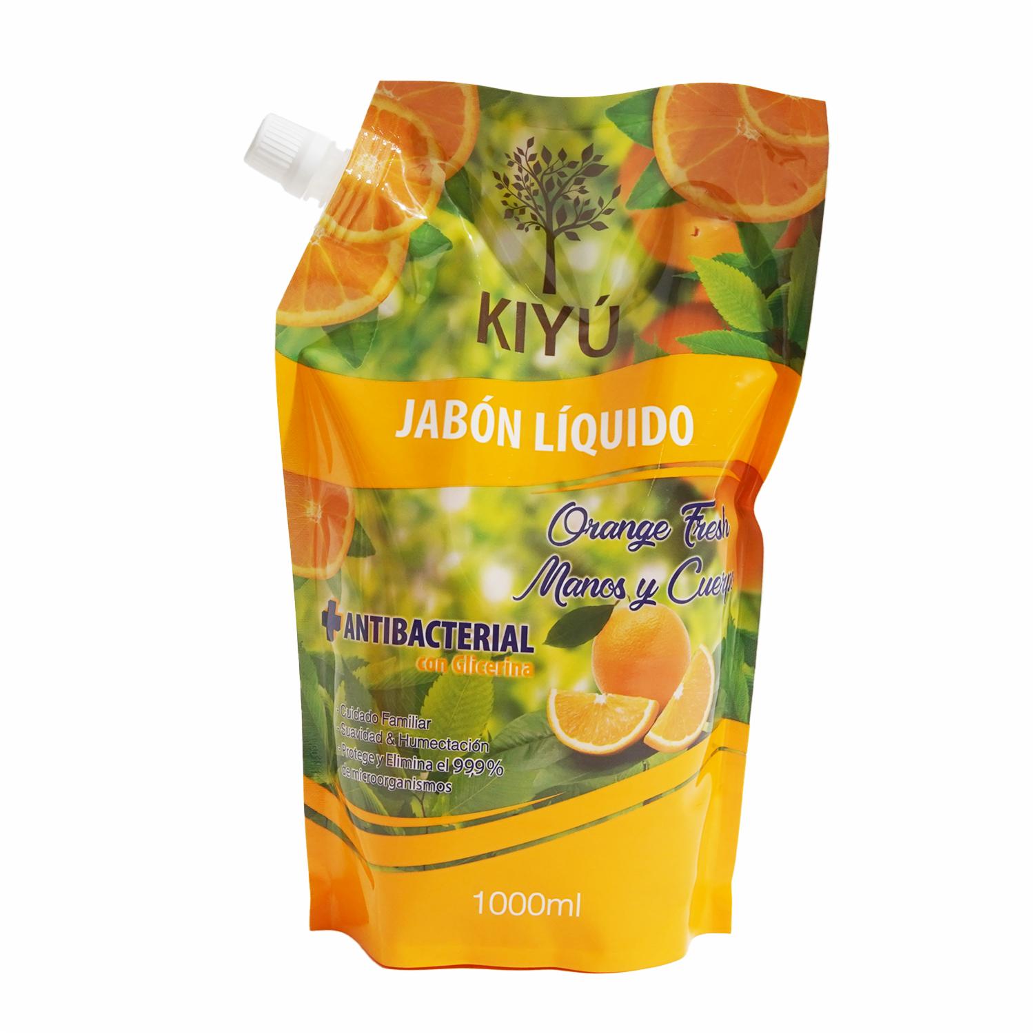 Jabón Líquido Orange Fresh KIYÚ 1000 Ml