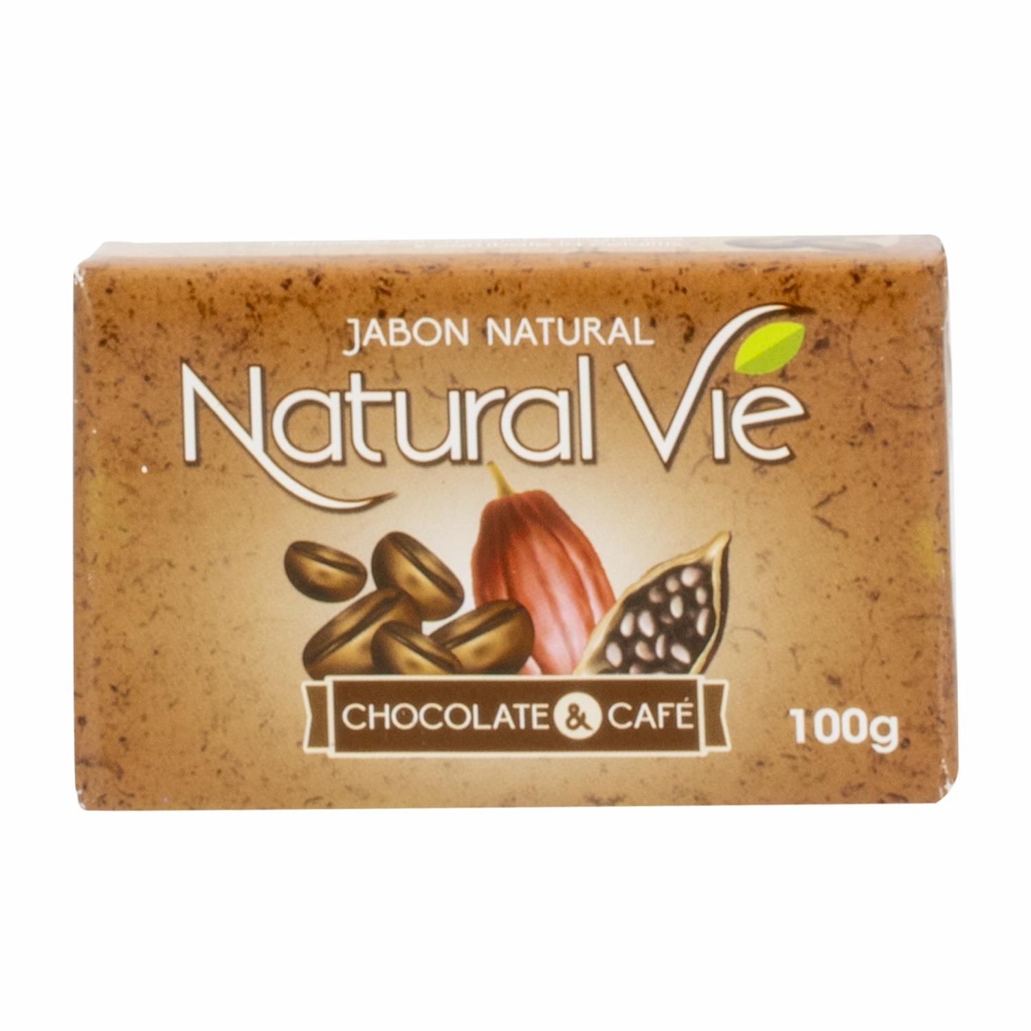 Jabón En Barra De Chocolate Y Café NATURAL VÍE 100 G
