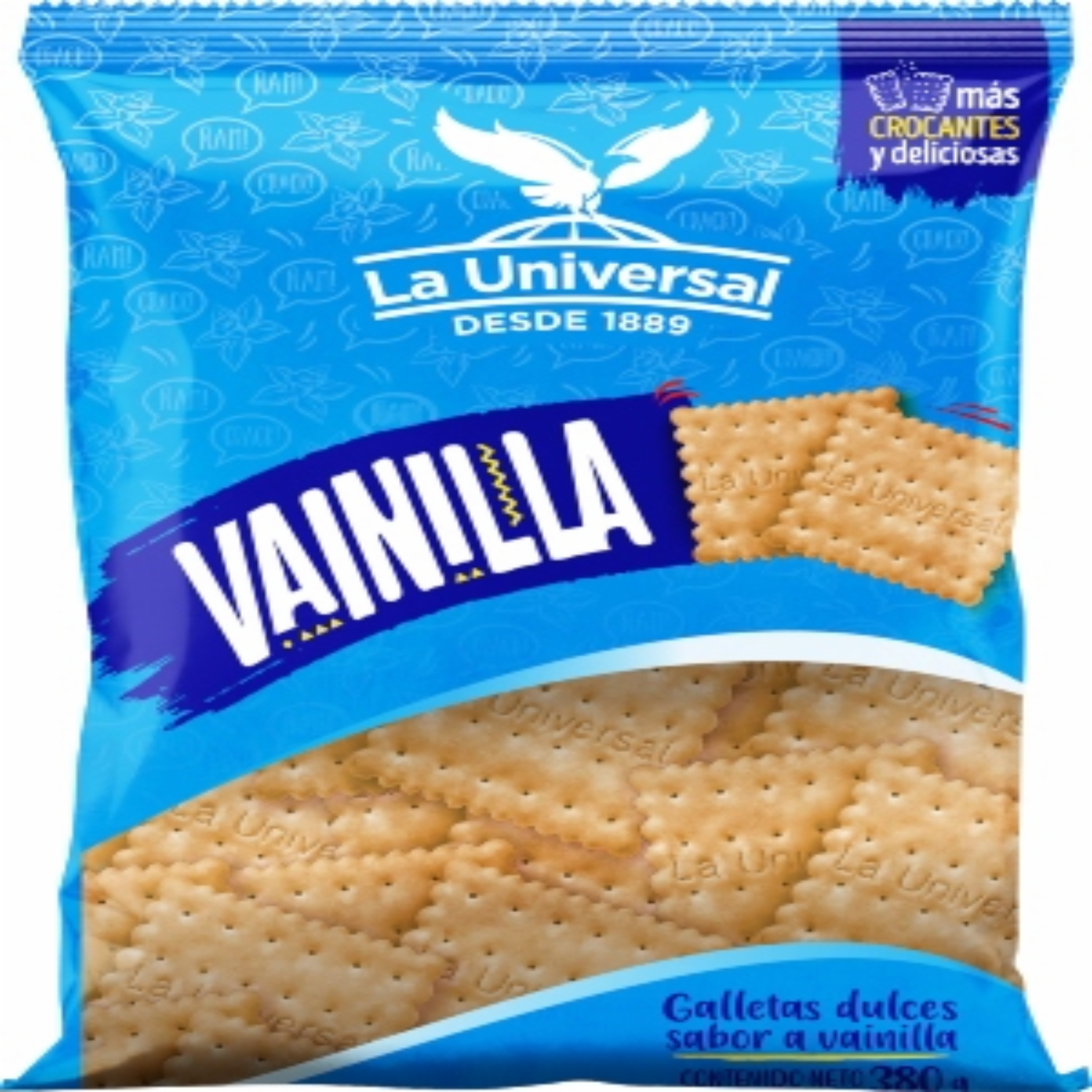 Galletas De Vainilla LA UNIVERSAL 384 G