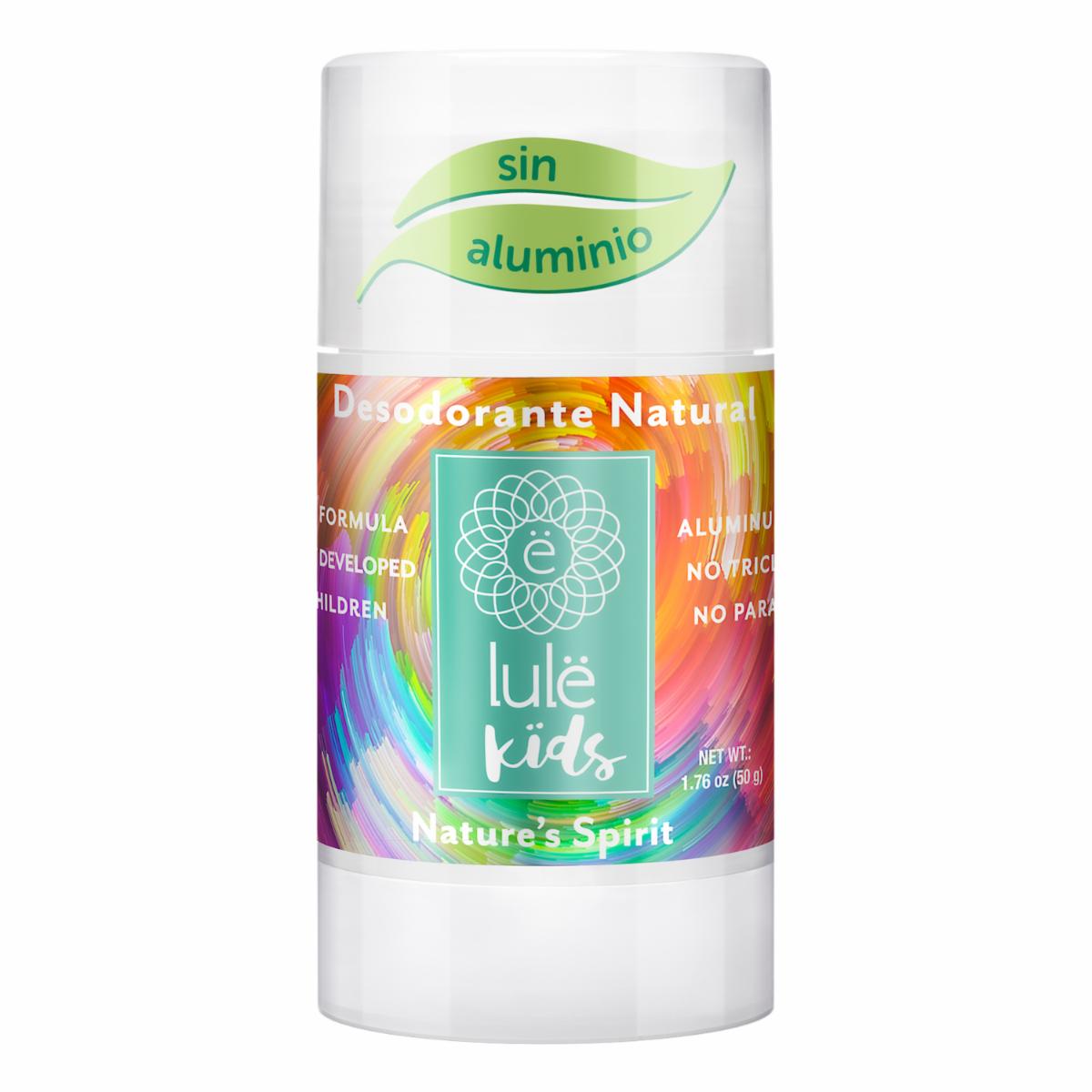 Desodorante En Barra Infantil Natural Sin Aluminio Nature´s Spirit LULË KÏDS 50 G