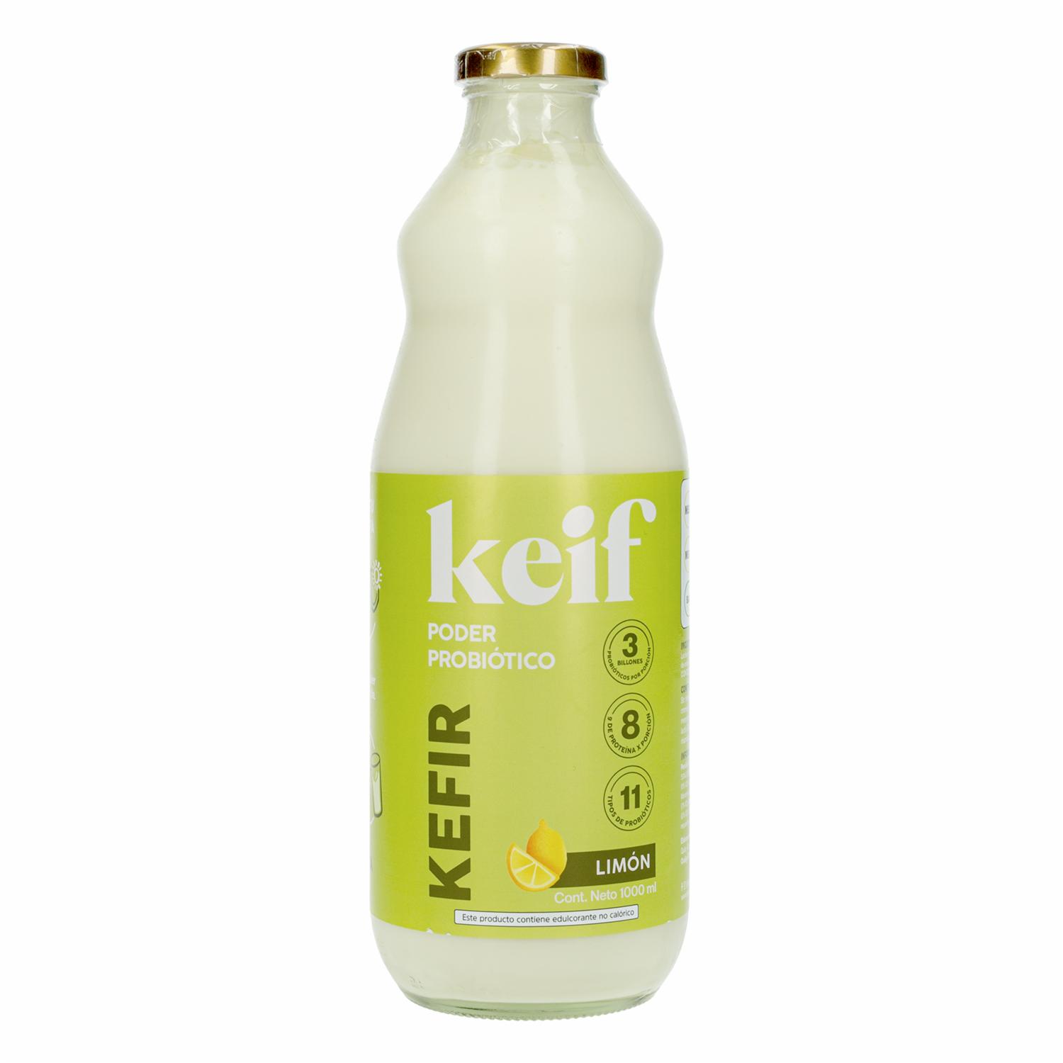 Kefir Poder Probiótico Sabor Limón KEIF 1000 Ml