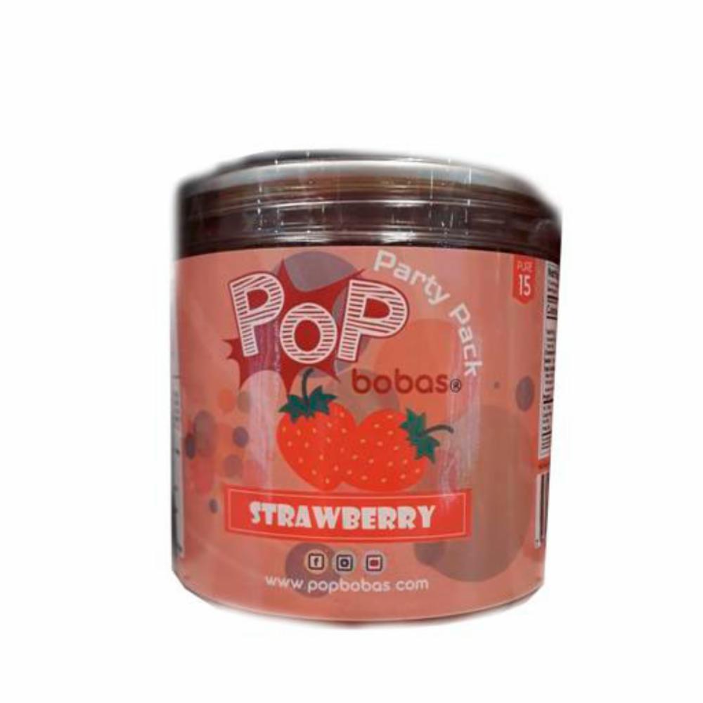 Perlas Explosivas Sabor A Fresa POP BOBAS 350 G