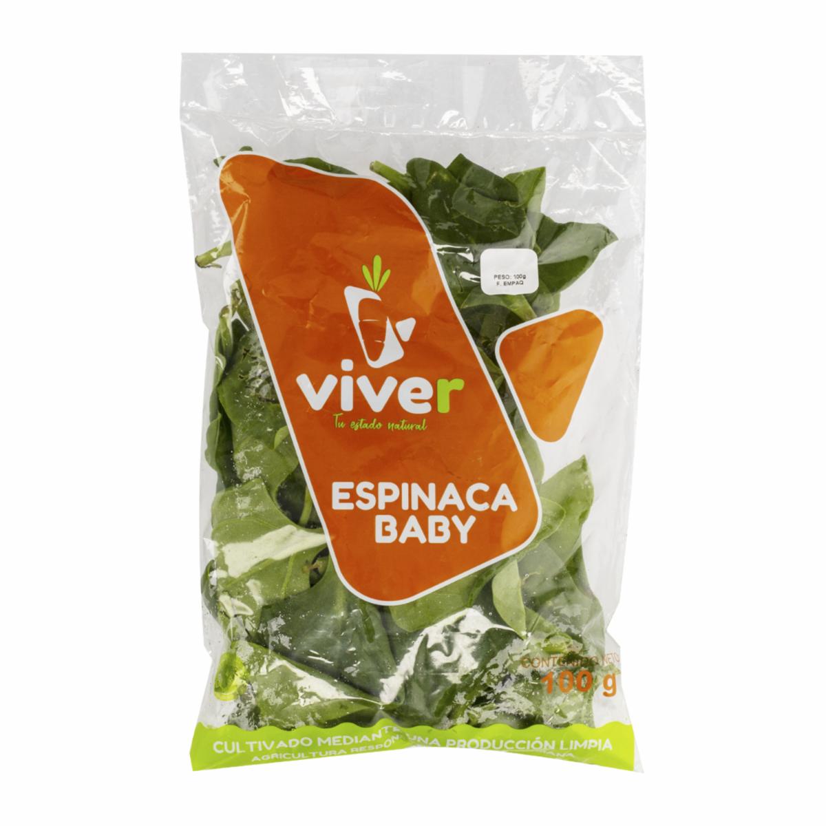 Espinaca Baby VIVER 100 G