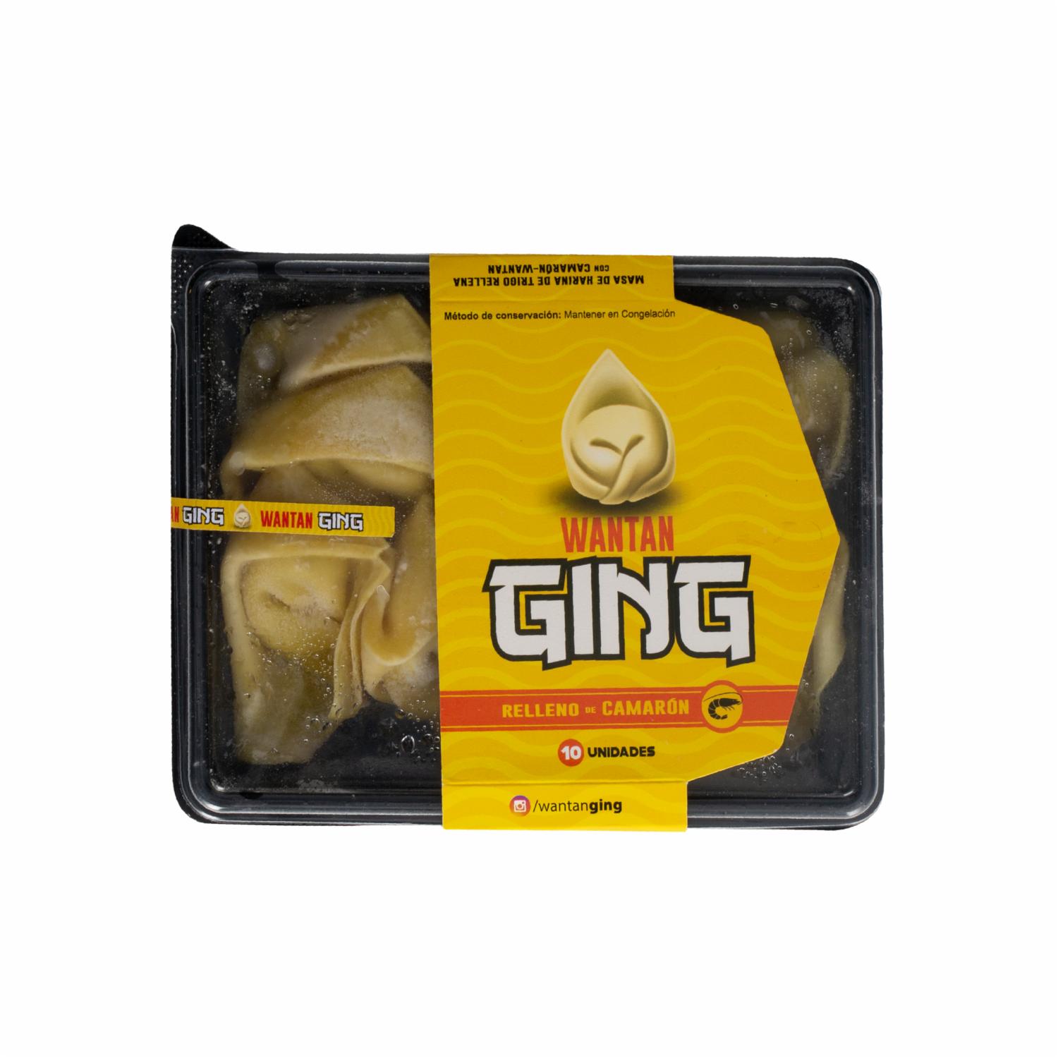 Wantán Relleno De Camarón WANTAN GING 450 G