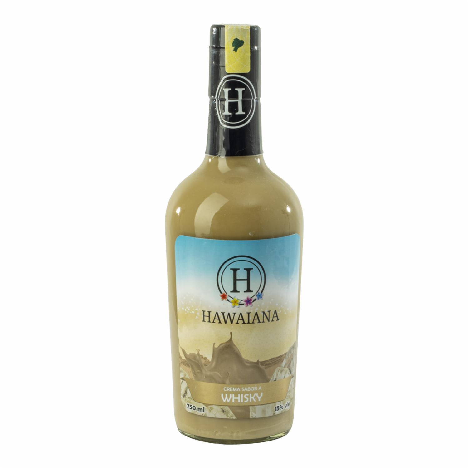 Crema De Licor De Whisky HAWAIANA 750 ML