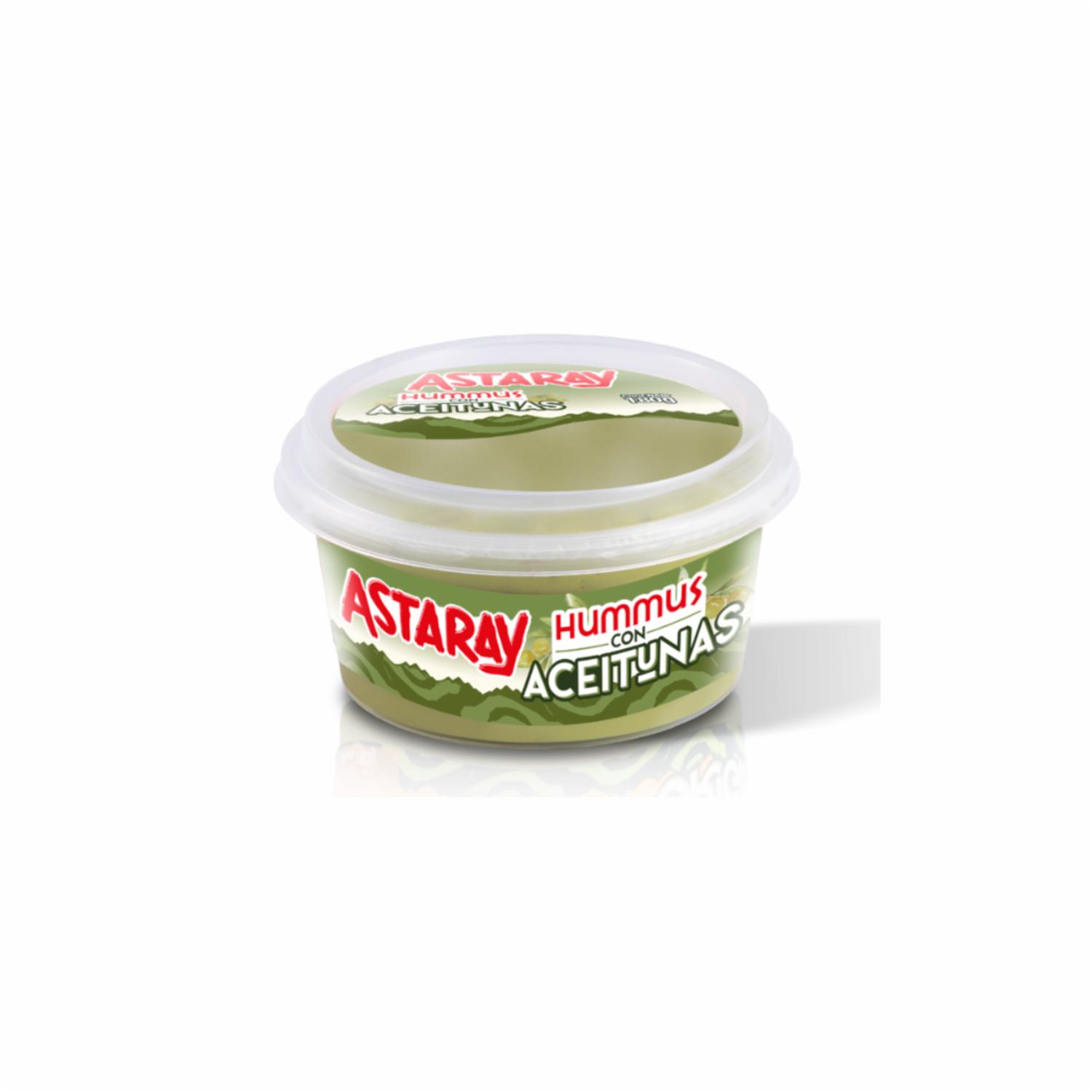Dip De Garbanzo Hummus Con Aceitunas ASTARAY 180 G
