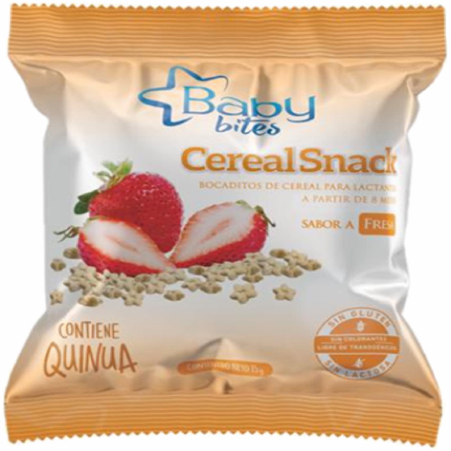 Cereal Snack Fresa BABY BITES 15 G