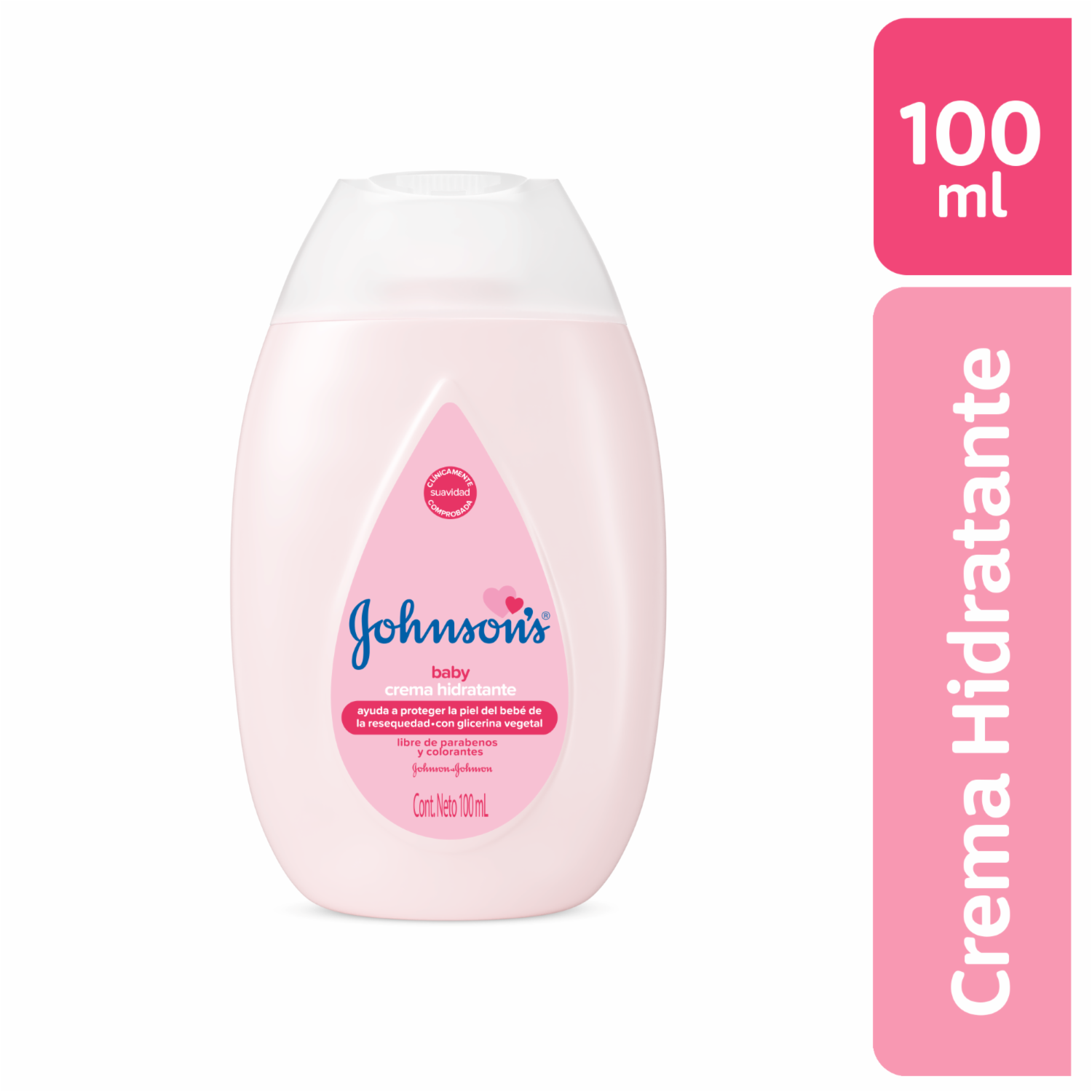 Crema Corporal Infantil Líquida JOHNSON’S 100 Ml