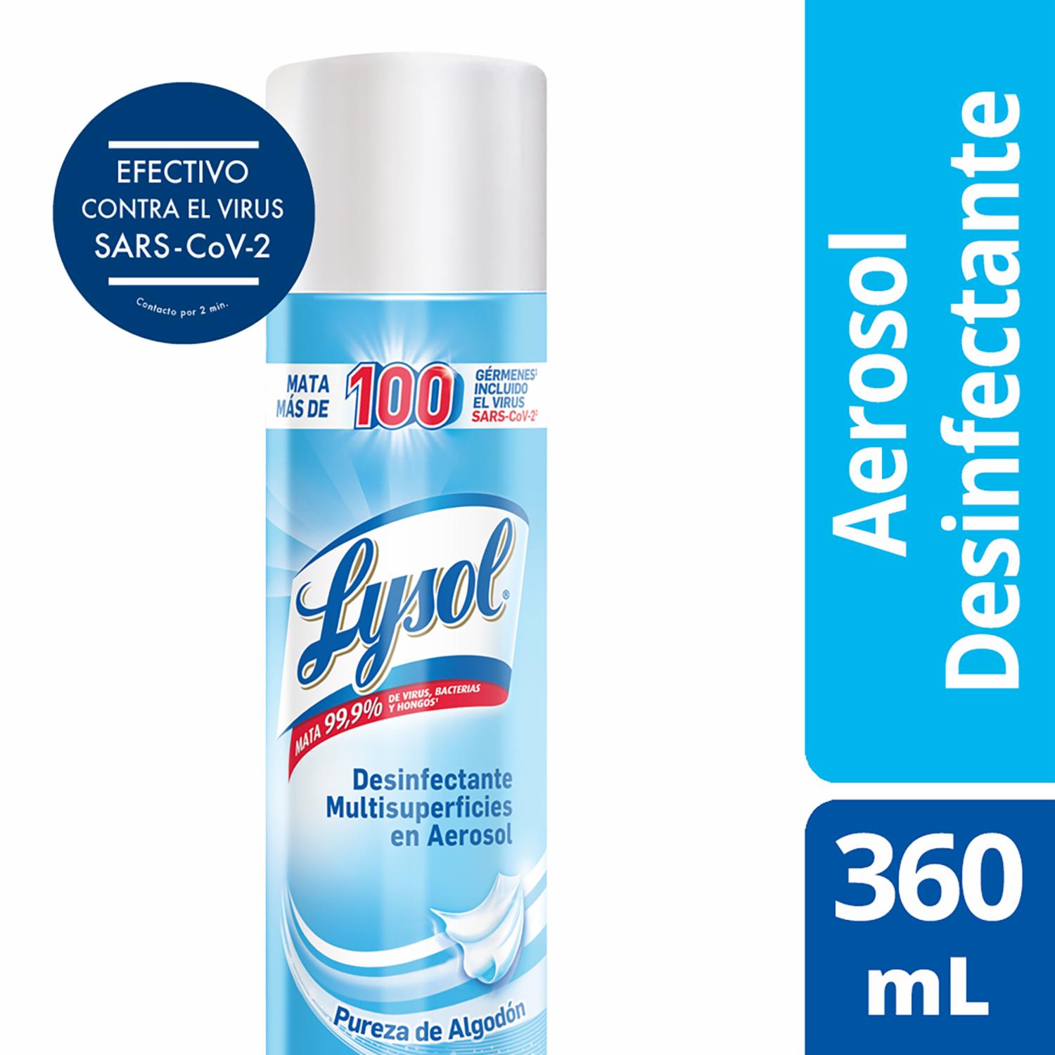Desinfectante Crisp Linen LYSOL Spray