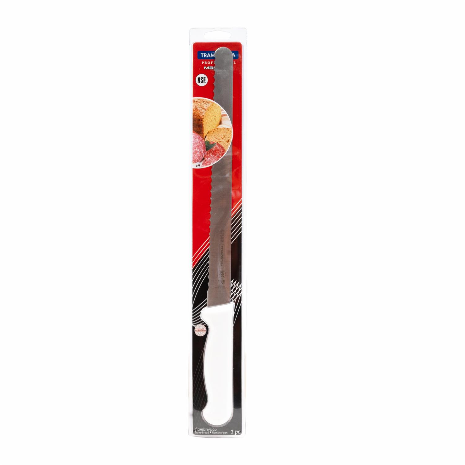 Cuchillo Profesional Para Jamón Con Sierra TRAMONTINA Unidad
