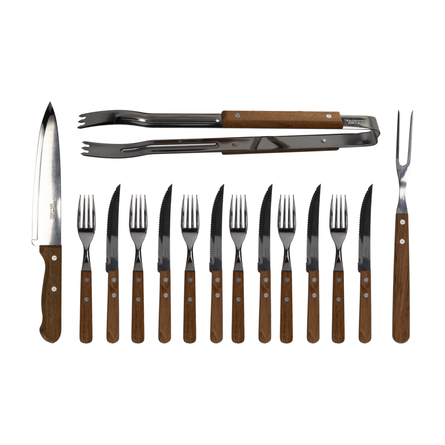 Juego Para Asado 22399/028 TRAMONTINA 15 Piezas