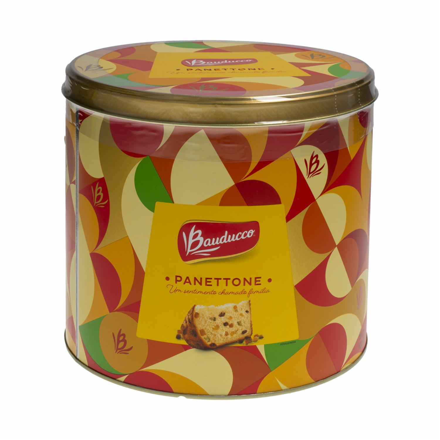 Panettone De Frutas En Lata BAUDUCCO 750 G