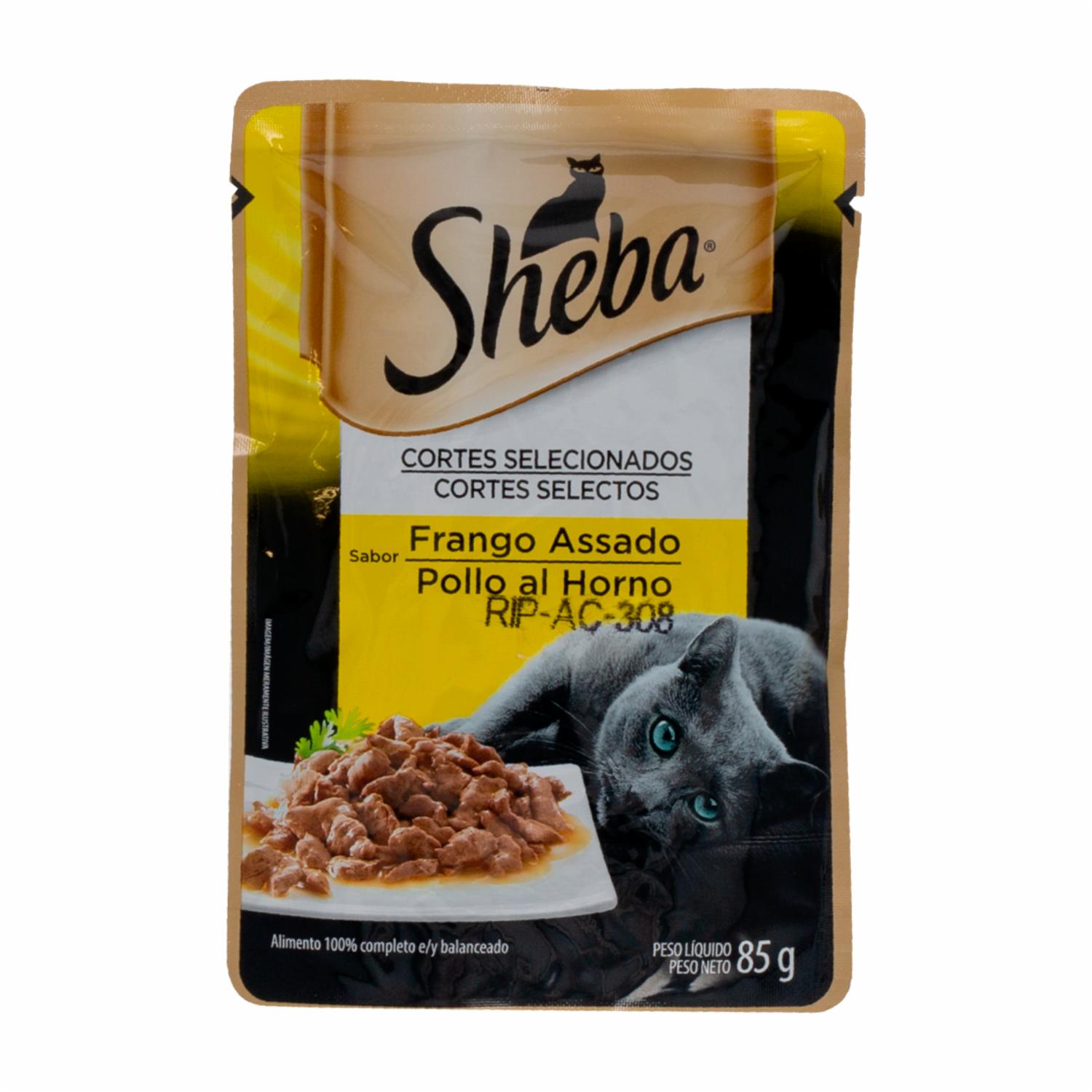 Alimento Para Gatos Húmedo Filete De Pollo Al Horno SHEBA 85 G