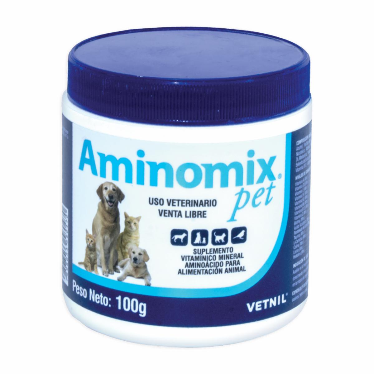 Suplemento Para Mascotas Mineral AMINOMIX PET 100 G