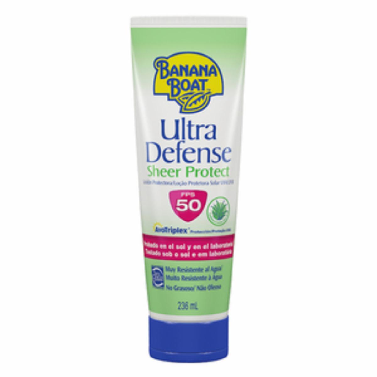 Protector Solar Ultra Defense Spf50 BANANA BOAT 236 Ml