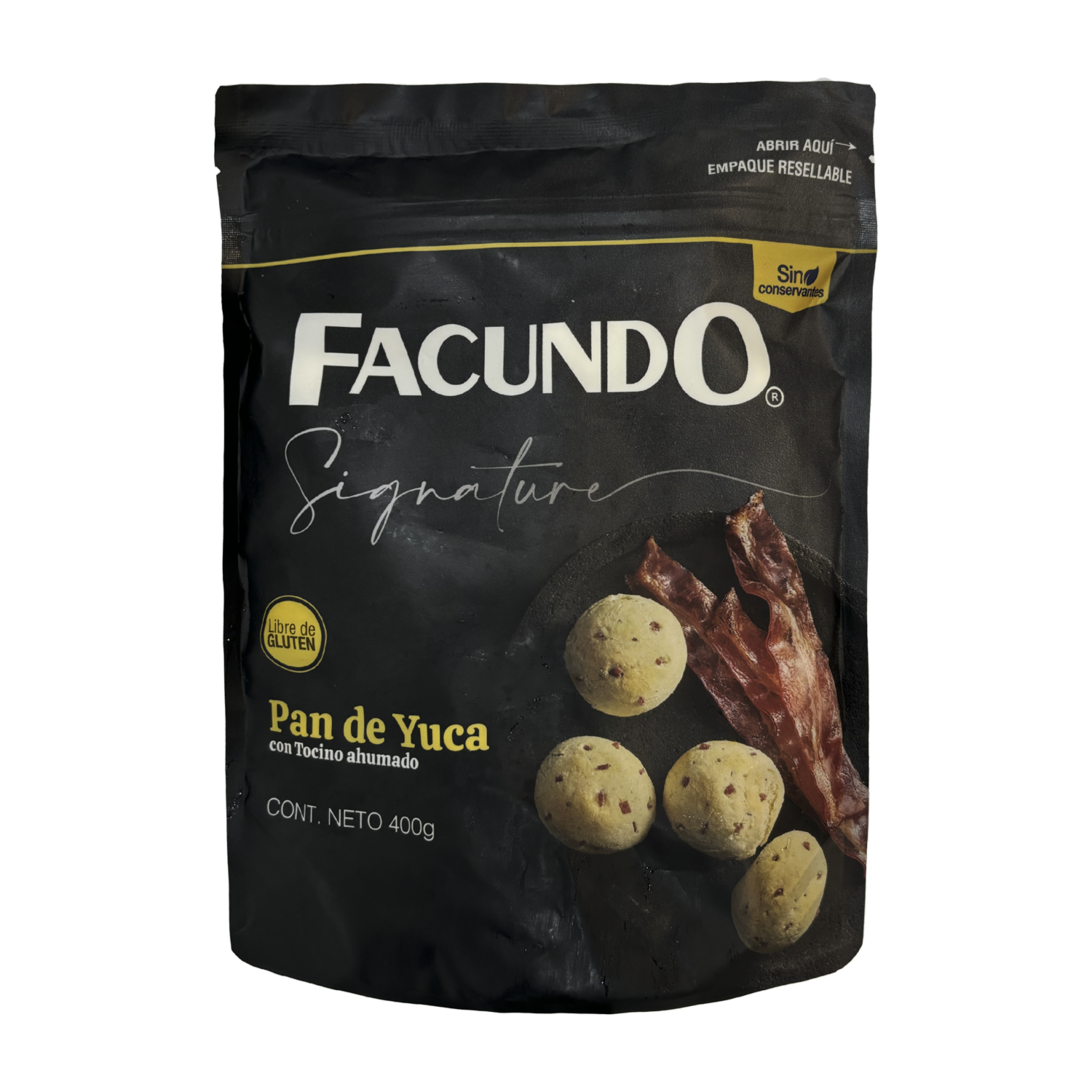 Pan De Yuca Con Tocino FACUNDO 400 G