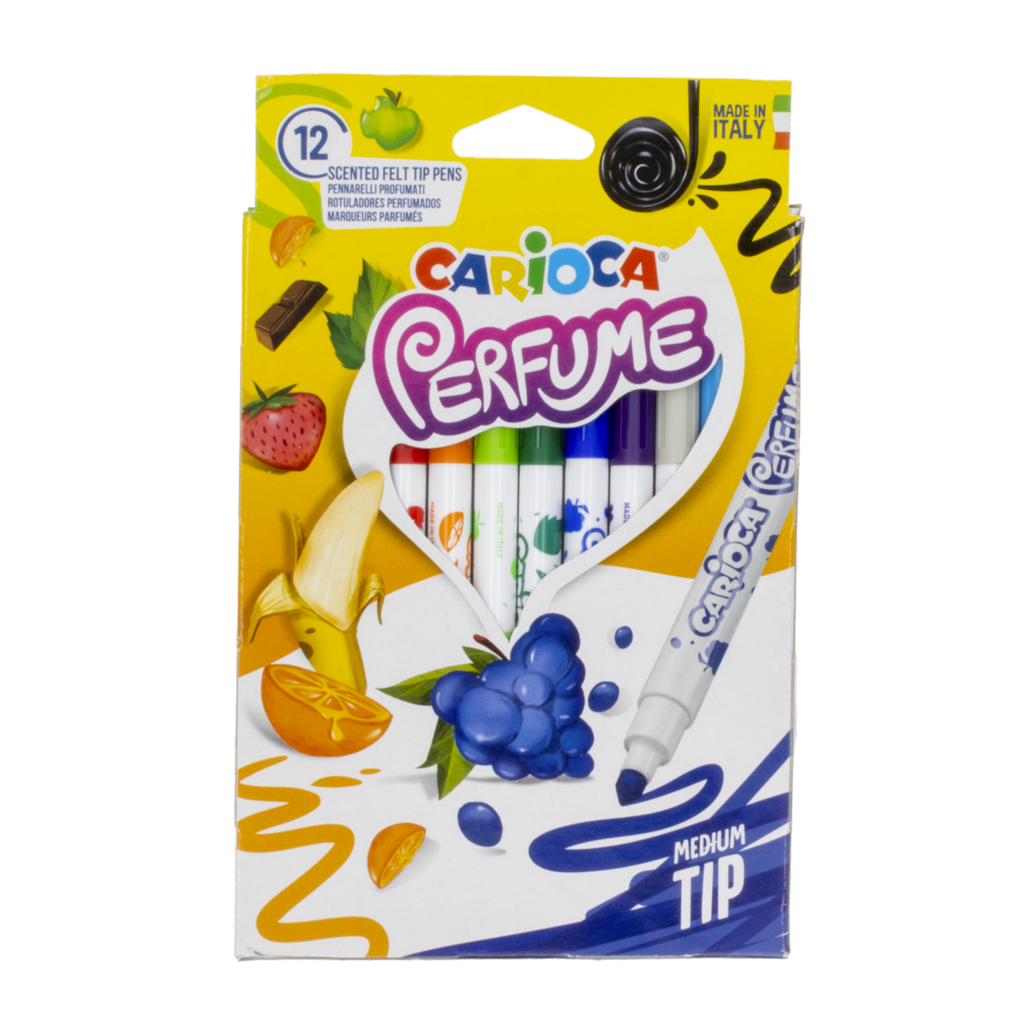 Marcadores Perfumados CARIOCA X12 Uds