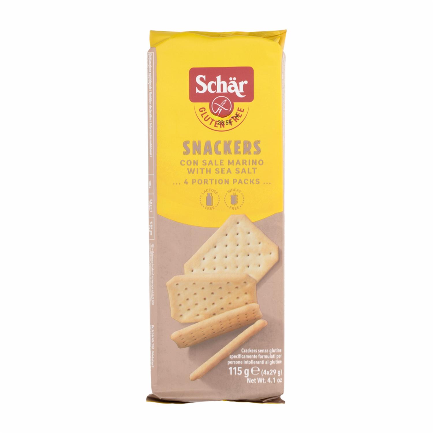 Snackers Sin Gluten SCHÄR 115 g