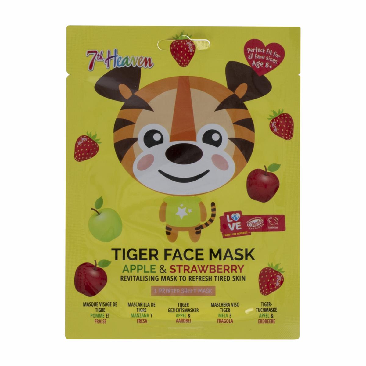 Mascarilla Facial De Manzana Y Frutilla 7TH HEAVEN Unidad
