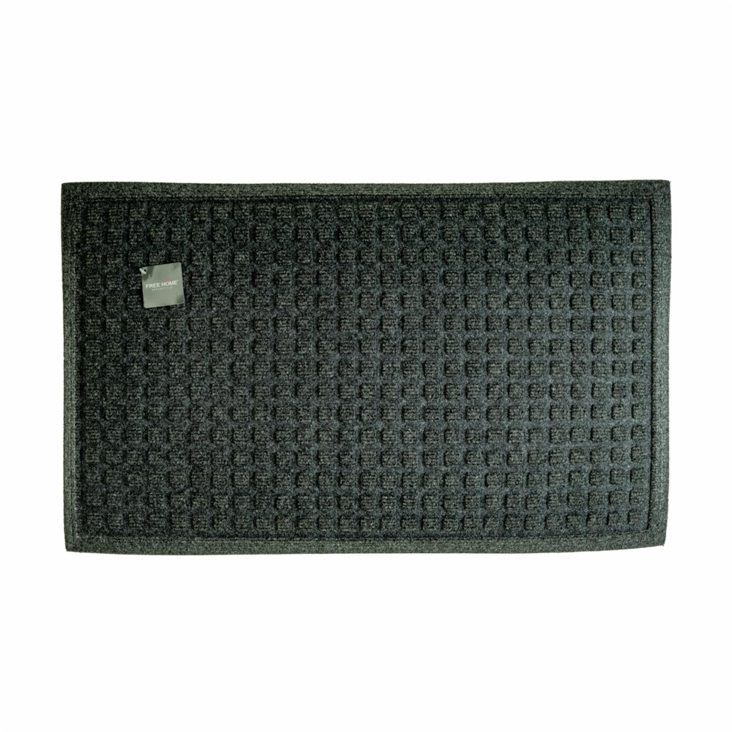 Rodapié Textura Cuadrados Gris FREE HOME 45CMX75CM