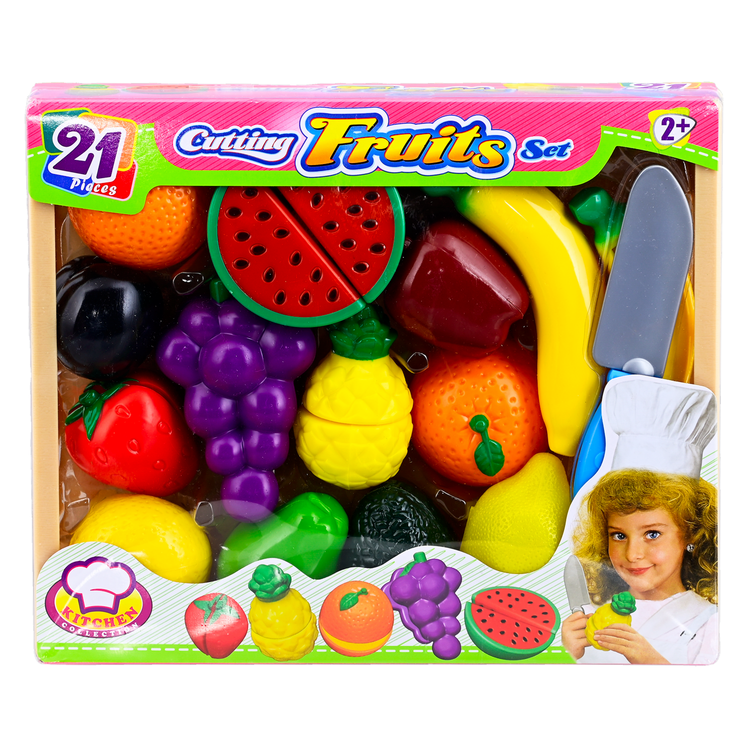 Juego De Frutas KITCHEN COLLECTION 21 Piezas