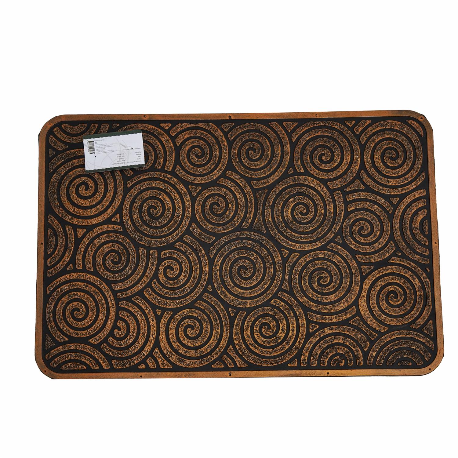 Rodapié De Caucho Diseño Espiral FREE HOME 40 X 60
